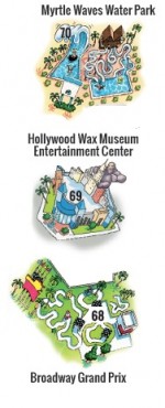 Hollywood Wax Museum Map Location at Broadway at the Beach